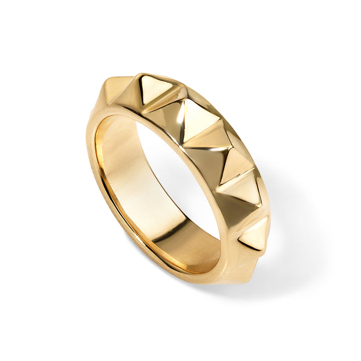 Thick Pyramid Ring