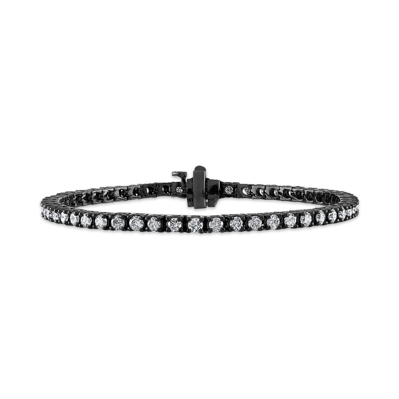 Thin Diamond Line Bracelet