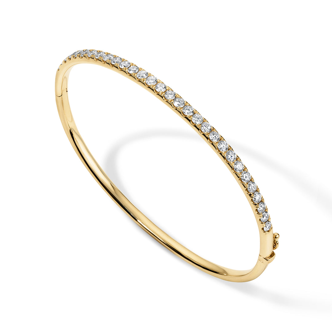 Diamond Hinge Bangle