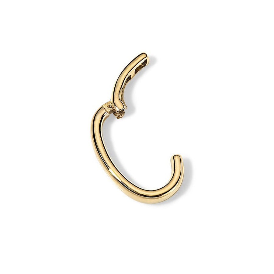 Hinged Emerald Ear Cuff