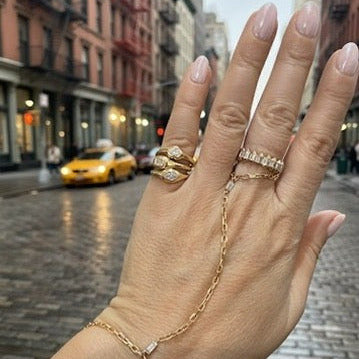 Petite Emerald Signet