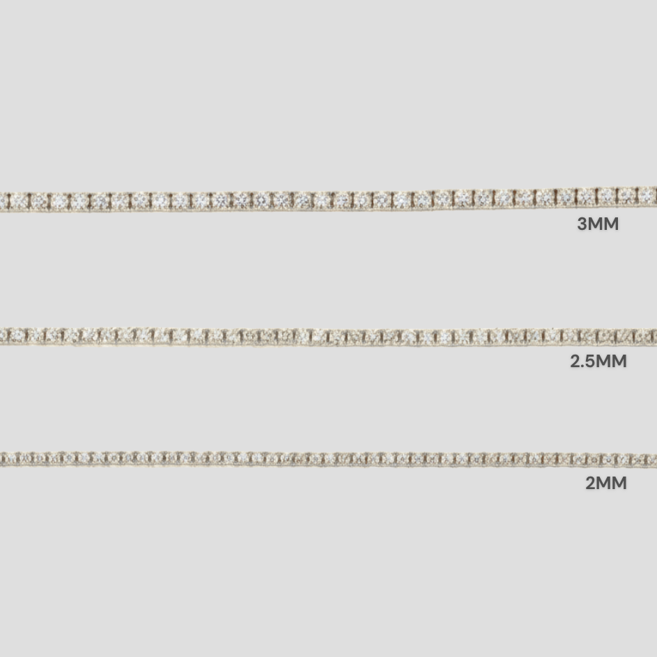2MM Tennis Bracelet