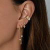 Dome Marquise Ear Cuff