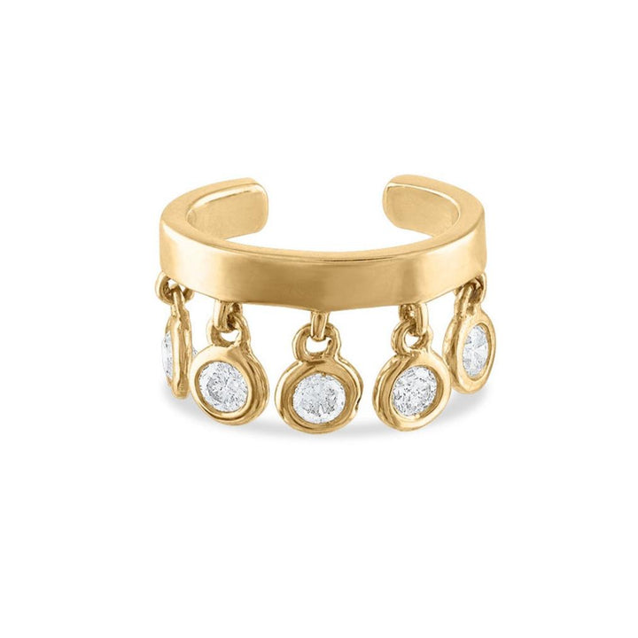 Diamond Drip Ear Cuff