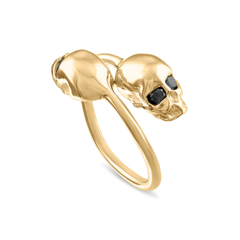 Double Skull Ring