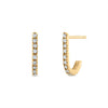 Diamond J-Hook Earring