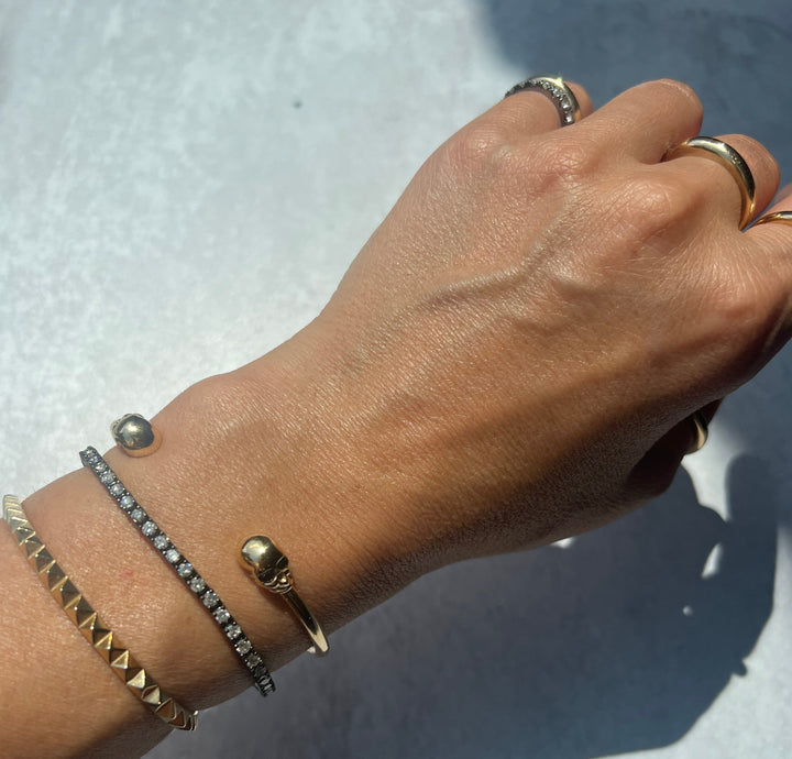 Medium Diamond Line Bracelet