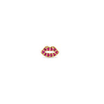 Pave Ruby Lip Stud