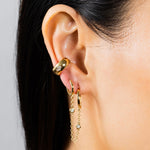 Dome Marquise Ear Cuff